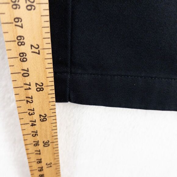 LL Bean Wrinkle-Free Bayside Pants 14 Black Original Fit High-Rise Comfort NWT - Picture 7 of 11